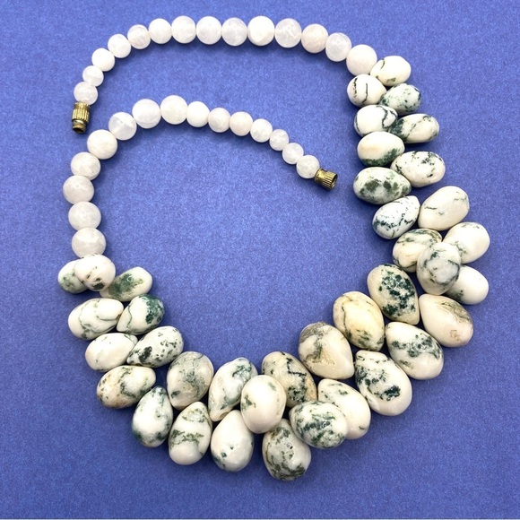 Natural Stone Beads Necklace - Picture 2 of 6